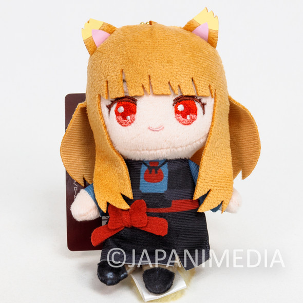 Spice and Wolf Holo Plush Doll Ballchain Okami to Koushinryou Japanimedia Store FRONT