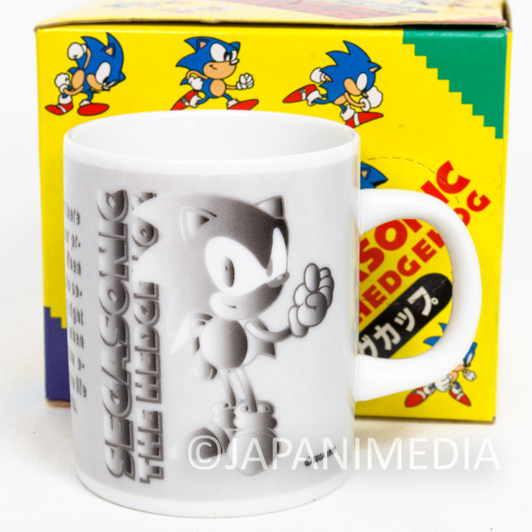 Retro RARE! Sonic The Hedgehog Mug SEGA JAPAN GAME 4 Japanimedia Store FRONT