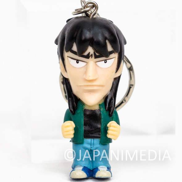 RARE! KAIJI Ultimate Survivor Kaiji Ito Figure Key Chain #1 JAPAN 2 Japanimedia Store FRONT