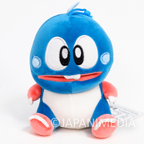 Bubble Bobble Bub Bubblun Blue Dragon 6.5" Plush Doll Toy GAME NES Japanimedia Store FRONT
