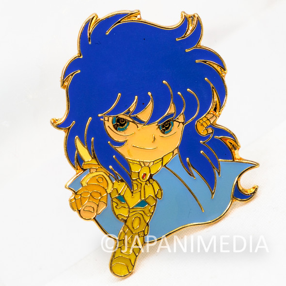 Saint Seiya Gold Saint Scorpio Milo Metal Pins JAPAN ANIME MANGA Japanimedia Store FRONT