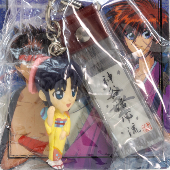 Rurouni Kenshin Kaoru Kamiya Figure Strap JAPAN ANIME MANGA