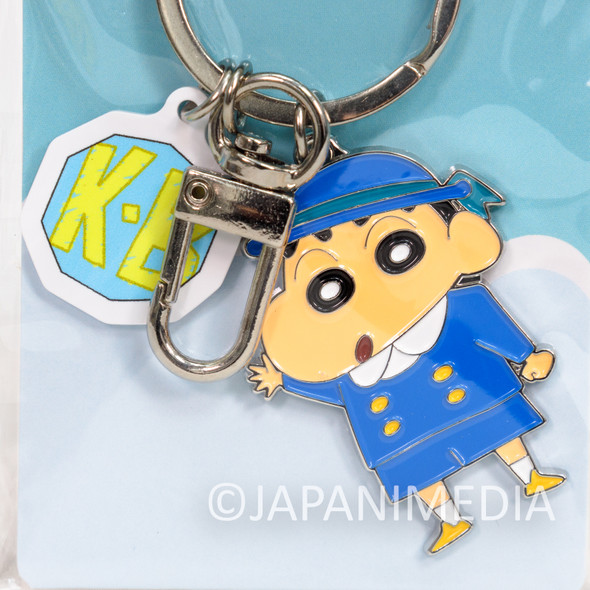 Crayon Shin-chan Metal Charm Keychain #2 JAPAN ANIME Japanimedia Store FRONT
