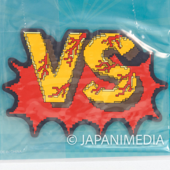 Street Fighter "VS" Rubber Coaster BANDAI Japanimedia Store FRONT
