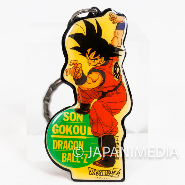 Dragon Ball Z Son Gokou Metal Plate Keychain JAPAN Japanimedia Store FRONT