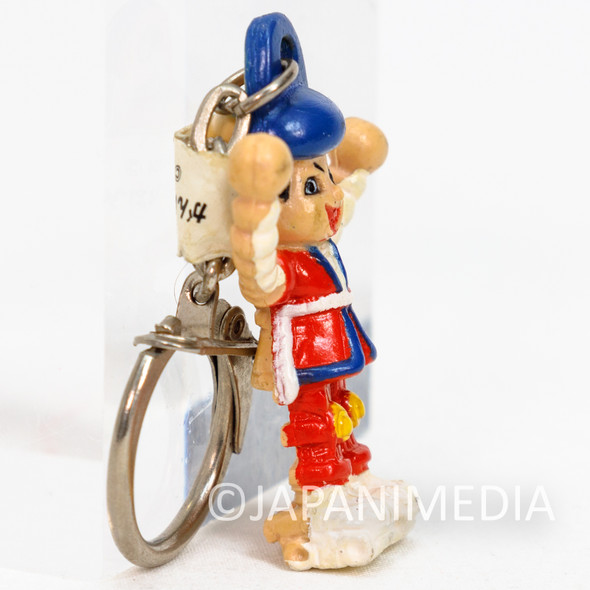 [JUNK ITEM] Ganbare Goemon Impact Robot Figure Keychain JAPAN GAME KONAMI