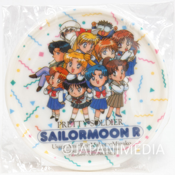 Retro RARE! Sailor Moon Small Size Coaster Movic JAPAN ANIME Japanimedia Store FRONT