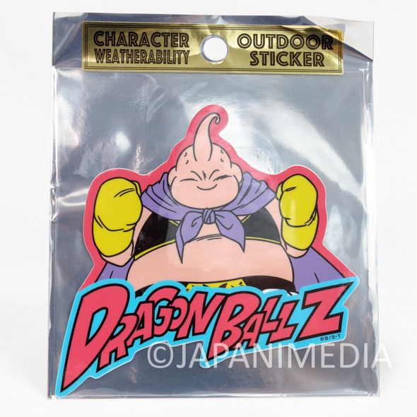 Dragon Ball Z Outdoor Sticker Majin Boo Small Planet Japanimedia Store FRONT