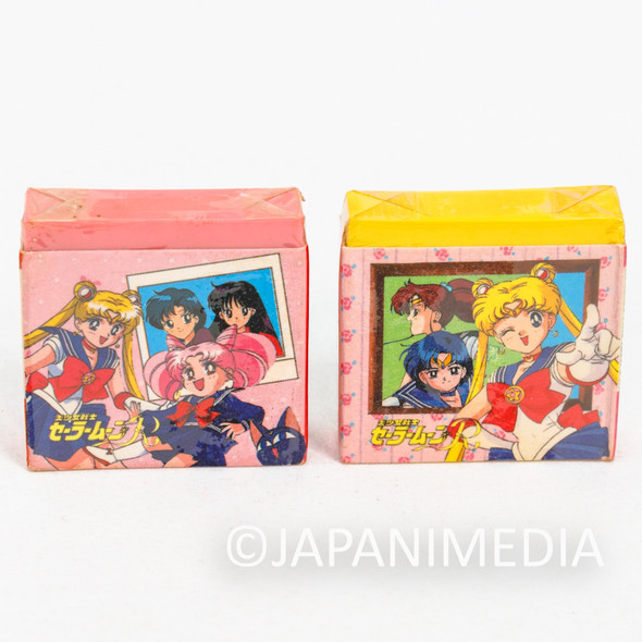 Retro Pretty Soldier Sailor Moon Eraser Set #2 Japanimedia Store FRONT