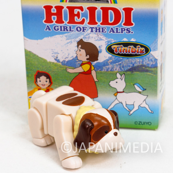 Heidi Girl of the Alps Josef Dog Tinibiz Mini Figure HAYAO MIYAZAKI Japanimedia Store FRONT