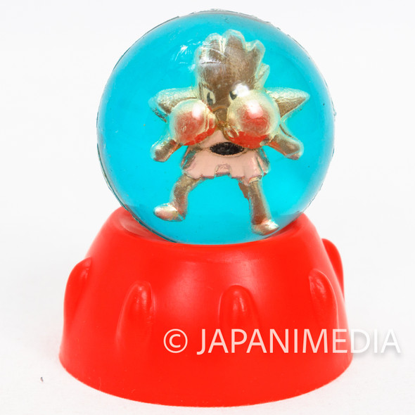 Retro RARE! Pokemon Hitmonchan Ebiwalar Bouncy Ball w/Stand TOMY JAPAN GAME Japanimedia Store FRONT