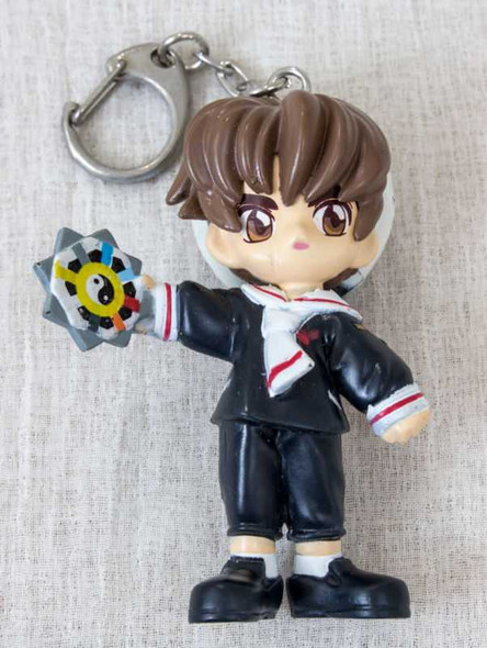 Cardcaptor Sakura Syaoran Li School Uniform Mascot Figure 3" Keychain CLAMP Japanimedia Store FRONT