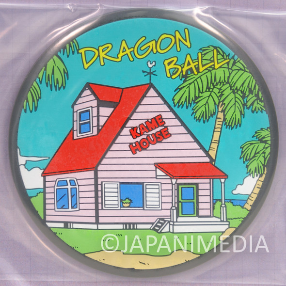 Dragon Ball Kame House Rubber Coaster BANDAI Japanimedia Store FRONT