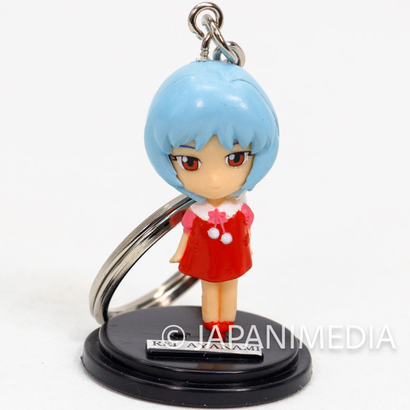 Evangelion Rei Ayanami (Little girl) Figure Key Chain SEGA JAPAN ANIME MANGA 3 Japanimedia Store FRONT