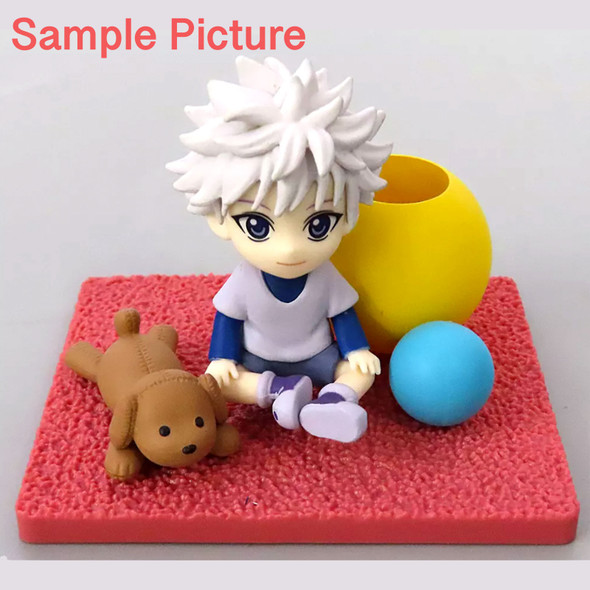HUNTER x HUNTER DesQ Desktop Figure Killua Pen Stand / Re-ment Japanimedia Store FRONT