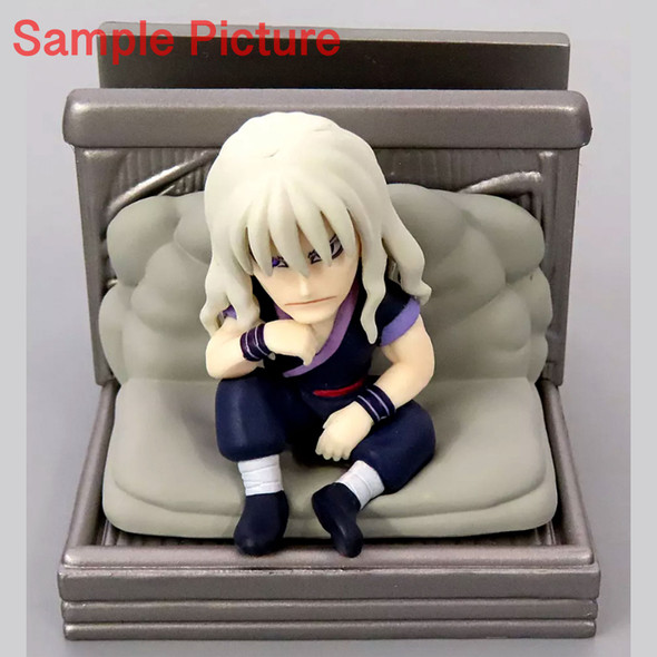 HUNTER x HUNTER DesQ Desktop Figure Silva Zaoldyeck Smartphone Stand / Re-ment Japanimedia Store FRONT