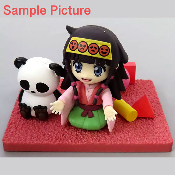 HUNTER x HUNTER DesQ Desktop Figure Alluka Zaoldyeck Card Stand / Re-ment Japanimedia Store FRONT