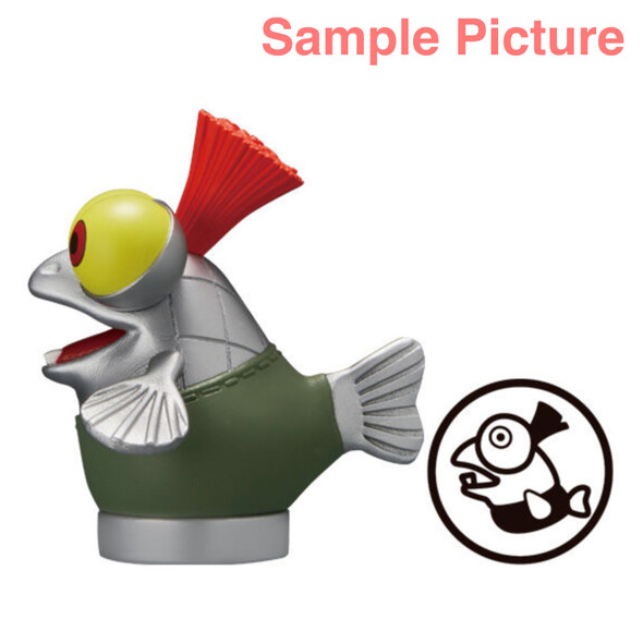 Splatoon 3 Smallfry Mini Figure w/Stamp #1 BANDAI Nintendo Japanimedia Store FRONT