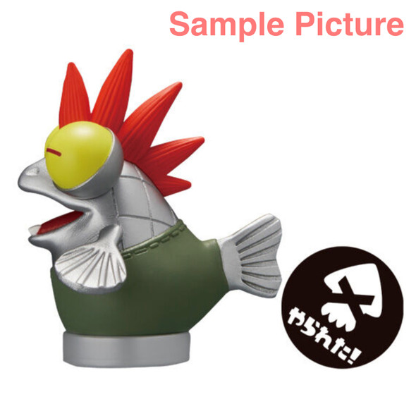 Splatoon 3 Smallfry Mini Figure w/Stamp #3 BANDAI Nintendo Japanimedia Store FRONT
