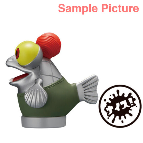 Splatoon 3 Smallfry Mini Figure w/Stamp #6 BANDAI Nintendo Japanimedia Store FRONT