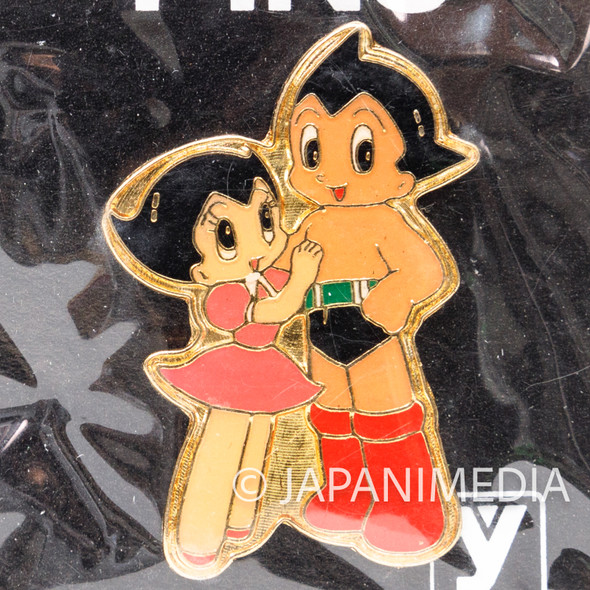 Astro Boy Atom & Uran Metal Pins Osamu Tezuka Characters JAPAN Japanimedia Store FRONT
