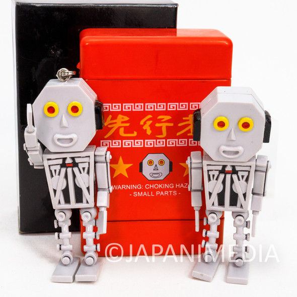 SENKOSHA Robot Mascot Figure Strap 2pc Set Japanimedia Store FRONT