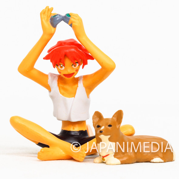 Cowboy Bebop Ed & Ein HGIF Gashapon Mini Figure Bandai Japanimedia Store FRONT
