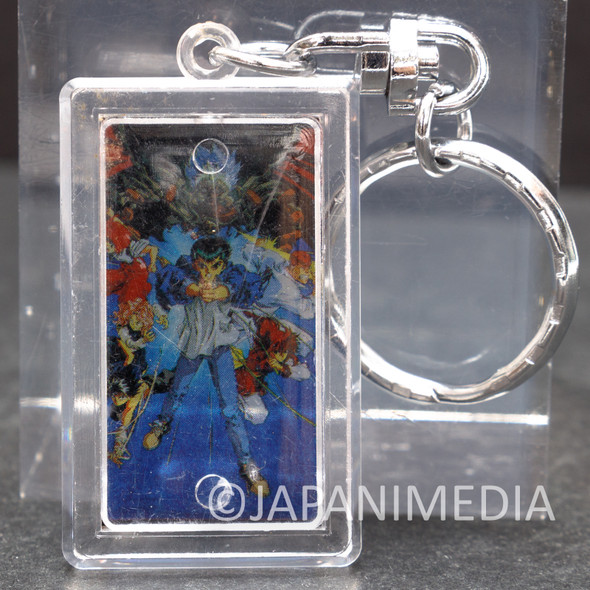 Yu Yu Hakusho Clear Acrylic Keychain Retro Plate #1 | Japanimedia Store Front