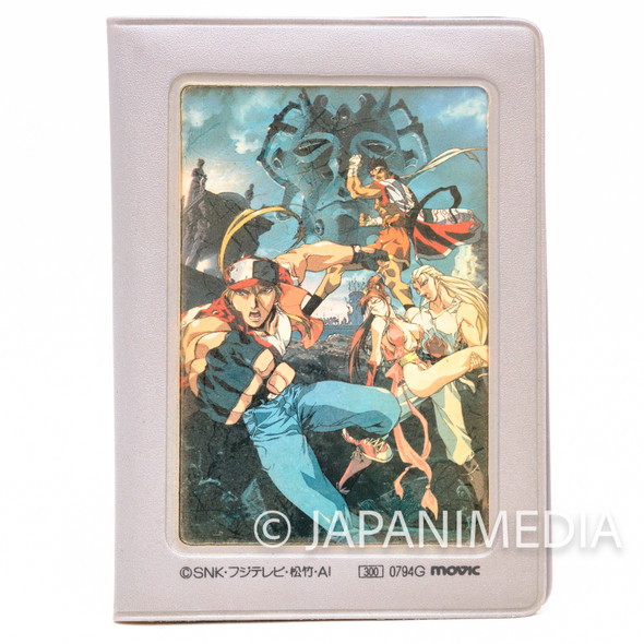 Retro! Garou Densetsu Movie ID Pass Card Holder Fatal Fury MOVIC SNK Japanimedia Store 2