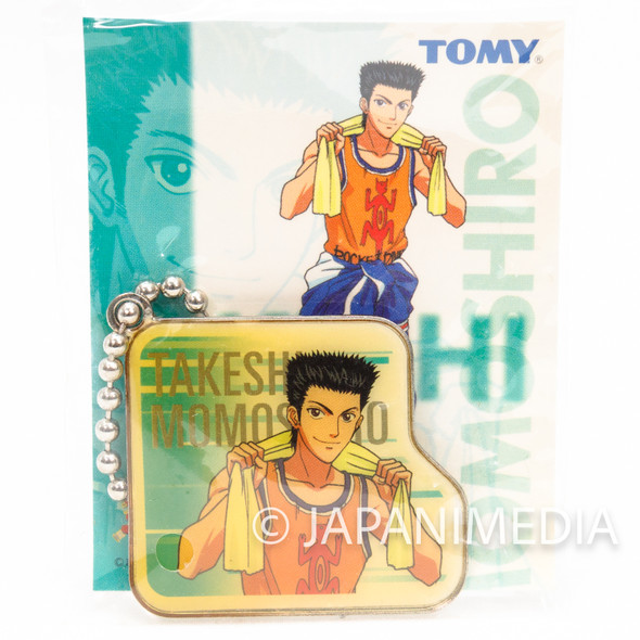 Prince of Tennis Takeshi Momoshiro Metal Tag Keychain TOMY Japanimedia Store Front