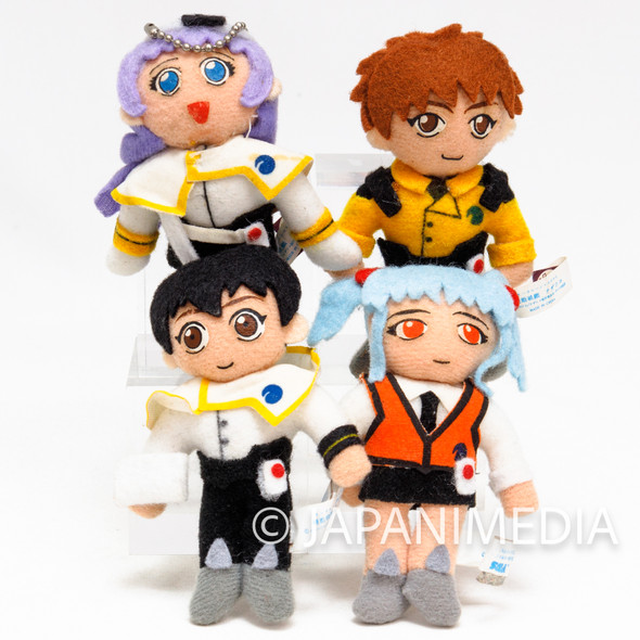 [DAMAGED] Martian Successor NADESICO Small Plush Doll 4pc Set | Japanimedia Store
Front
