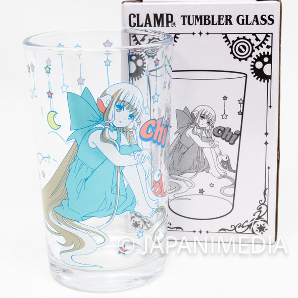 Chobits Chii Tumbler Glass CLAMP Exhibition Japanimedia Store Front