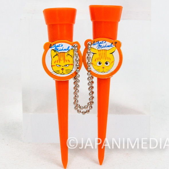 Retro What’s Michael? Michael Golf Tee Set with Ballchain Japan Anime Collectible | Japanimedia Store Front