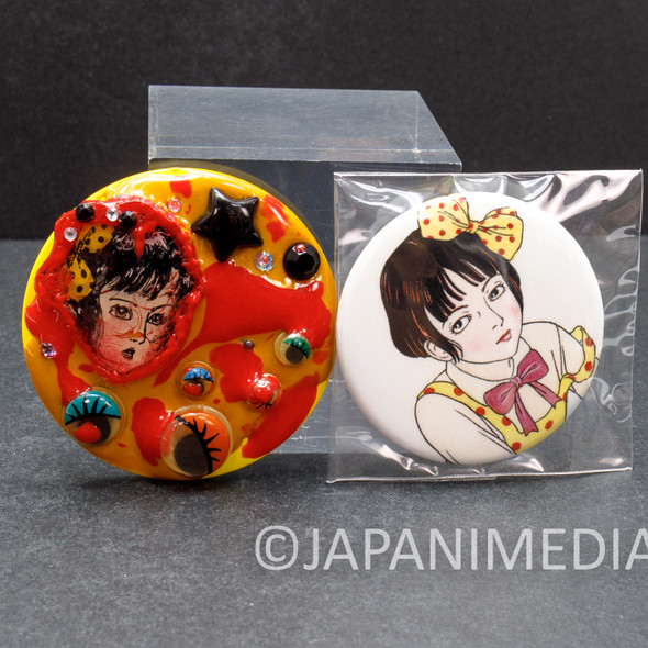 Shojo Tsubaki Can Badge 2pc Set Suehiro Maruo Underground Art Japanimedia Store Front