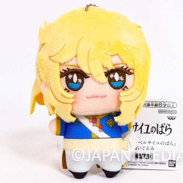 The Rose of Versailles Lady Oscar Plush Doll Ball Chain Banpresto BANDAI Japanimedia Store Front