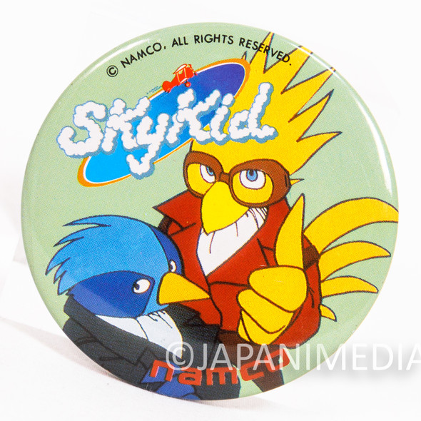 Sky Kid Can Badge Pin Namco Vintage Famicom NES Arcade Baron Japan | Japanimedia Store Front
