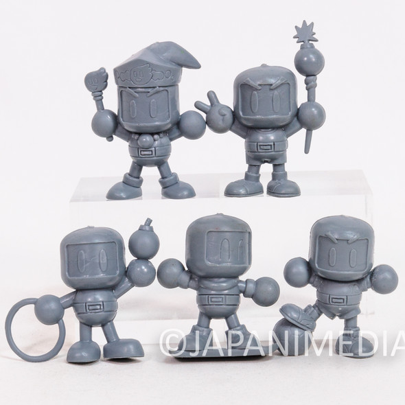Bomberman Rubber Figure 5pc Set Hudson Famicom NES Japan | Japanimedia Store Front