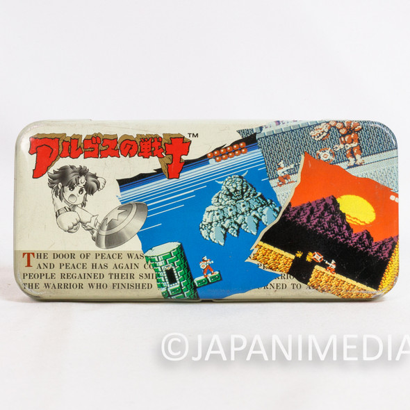 Rygar Argos no Senshi Can Pen Case Tin Box Japan | Japanimedia Store Front