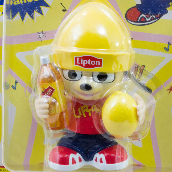 RARE! Parappa The Rapper WInd-Up Mini Dancing Figure Lipton Limted JAPAN GAME Japanimedia Store FRONT