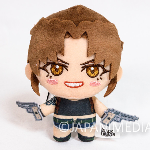 Black Lagoon Revy Mini Plush Doll Ballchain Japan | Japanimedia Store Front