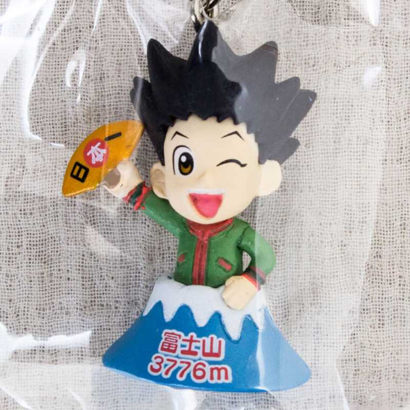 HUNTER x HUNTER Gon Freecss Figure Mobile Strap Fuji Mountain Ver. JAPAN ANIME MANGA Japanimedia Store FRONT