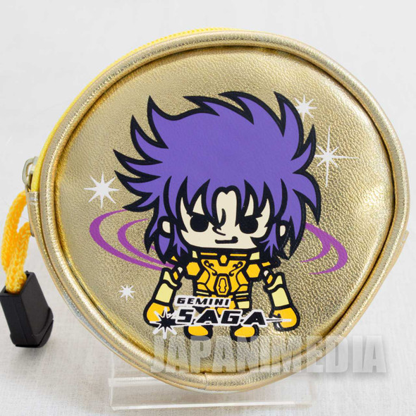 Saint Seiya Gemini SAGA Panson Works Gold Coin Case JAPAN ANIME MANGA Japanimedia Store FRONT