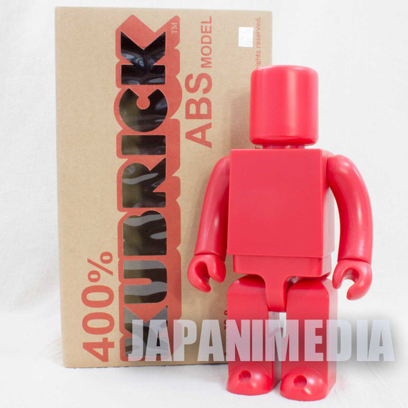 Kubrick 400% ABS Model Red Figure Medicom Toy JAPAN Japanimedia Store FRONT