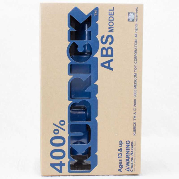 Kubrick 400% ABS Model Blue Figure Medicom Toy JAPAN Japanimedia Store FRONT
