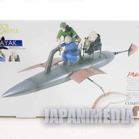 Howl's Moving Castle Flying Kayak Figure Cominica Ghibli JAPAN Japanimedia Store FRONT