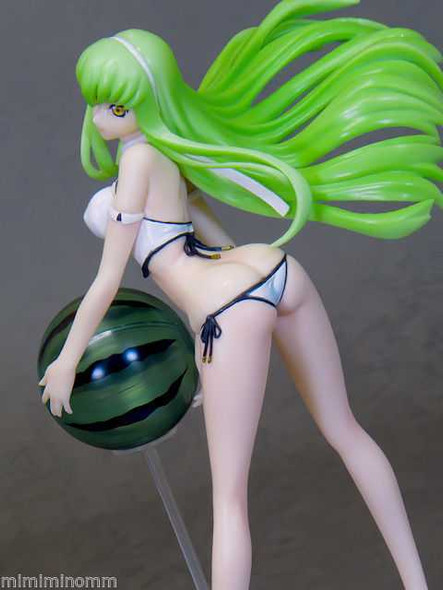 Code Geass R2 C.C. sexy Swim Suit SQ Figure Banpresto JAPAN ANIME MANGA Japanimedia Store FRONT