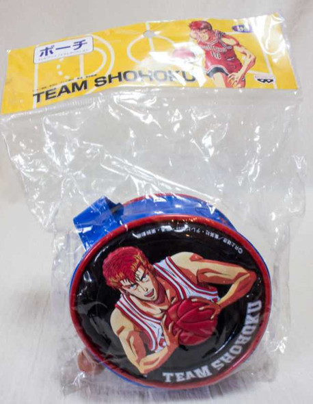 SLAM DUNK Hanamichi Sakuragi Team Shohoku Pouch Mini Bag Banpresto JAPAN Japanimedia Store FRONT