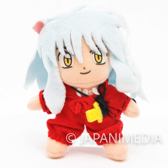 RARE!! InuYasha 4" Mini Plush Doll Figure Inuyasha JAPAN ANIME MANGA [No box] Japanimedia Store FRONT