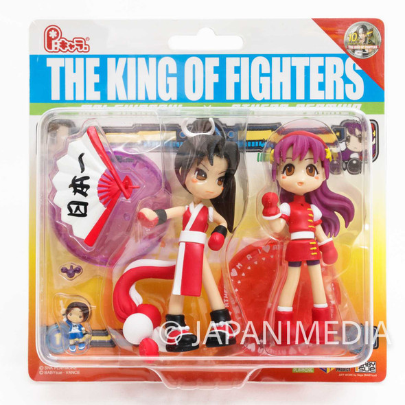 KOF The King of Fighters P:Chara Figure Mai Shiranui Athena Asamiya JAPAN Japanimedia Store FRONT