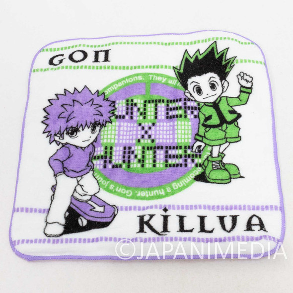 HUNTER x HUNTER Mini Towel 2pc Set [Gon & Killua / Kurapika & Leorio] JAPAN ANIME MANGA Japanimedia Store FRONT